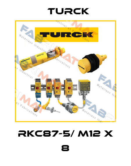RKC87-5/ M12 X 8 Turck