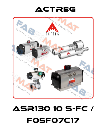 ASR130 10 S-FC / F05F07C17 Actreg
