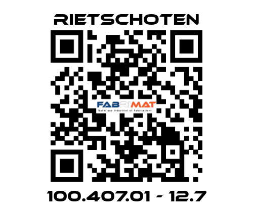 100.407.01 - 12.7 RIETSCHOTEN