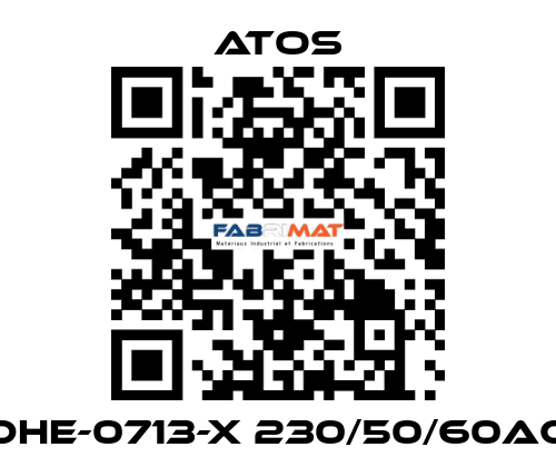 DHE-0713-X 230/50/60AC Atos