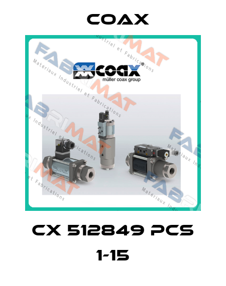 CX 512849 PCS 1-15 Coax