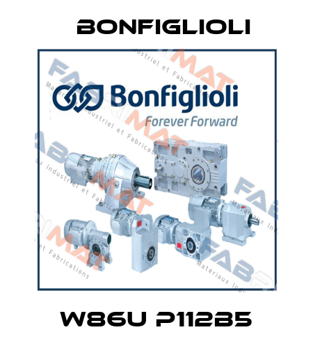 W86U P112B5 Bonfiglioli