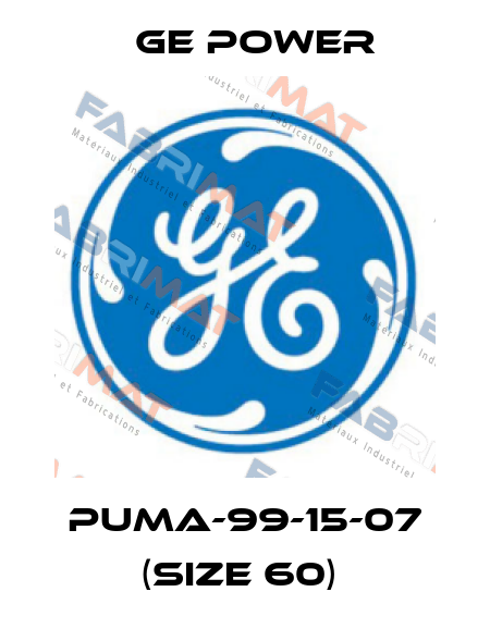 PUMA-99-15-07 (size 60)  GE Power