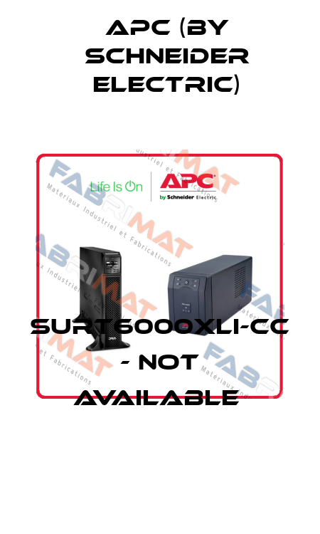 SURT6000XLI-CC - not available  APC (by Schneider Electric)