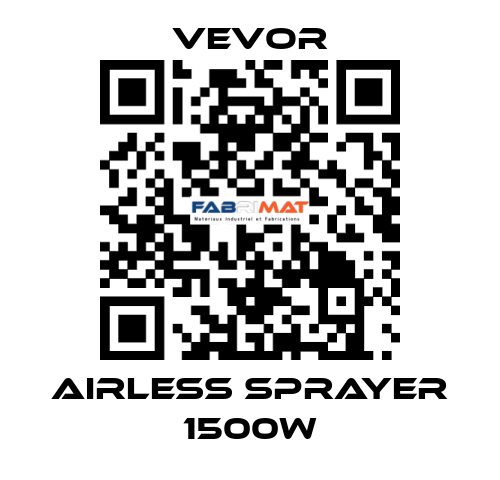 Airless Sprayer 1500W VEVOR