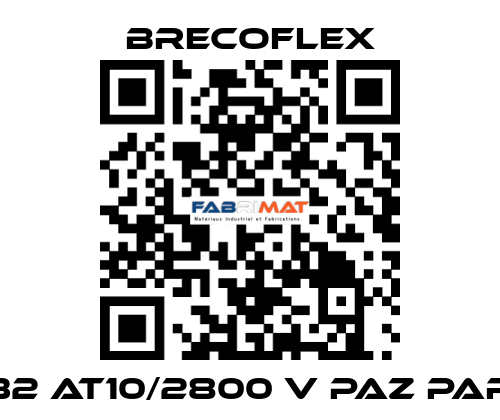 32 AT10/2800 V PAZ PAR Brecoflex