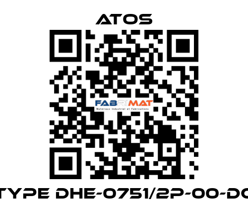 Type DHE-0751/2P-00-DC Atos