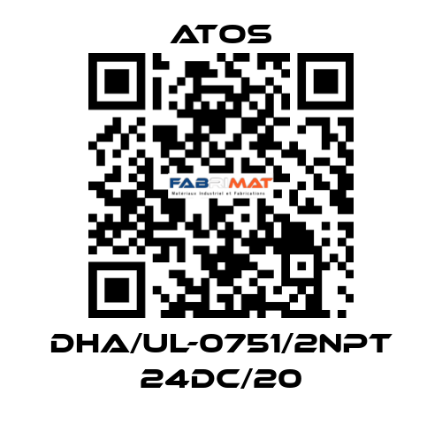 DHA/UL-0751/2NPT 24DC/20 Atos