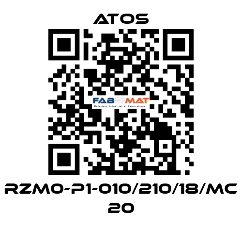 RZM0-P1-010/210/18/MC 20 Atos