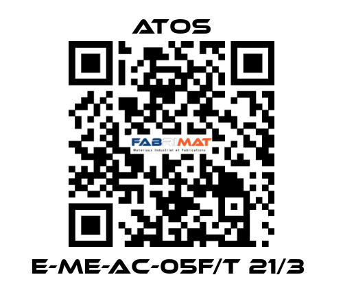 E-ME-AC-05F/t 21/3  Atos