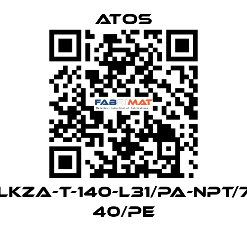 DLKZA-T-140-L31/PA-NPT/7C 40/PE Atos