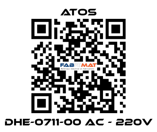 DHE-0711-00 AC - 220v Atos