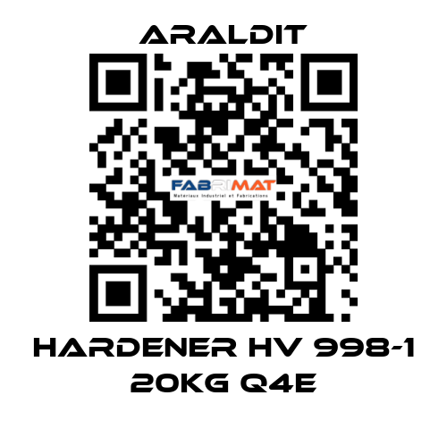 HARDENER HV 998-1 20KG Q4E Araldit