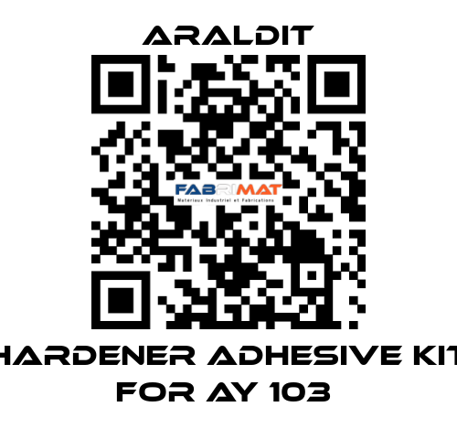 Hardener adhesive kit for AY 103  Araldit