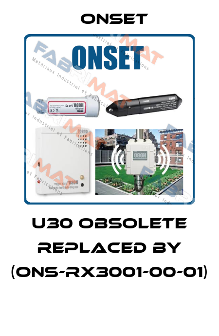 U30 obsolete replaced by (ONS-RX3001-00-01)  Onset