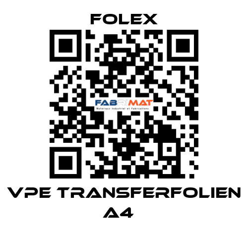 VPE Transferfolien A4   Folex