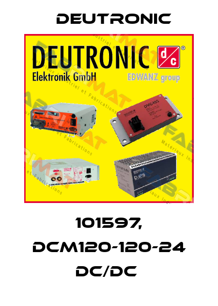 101597, DCM120-120-24 DC/DC  Deutronic