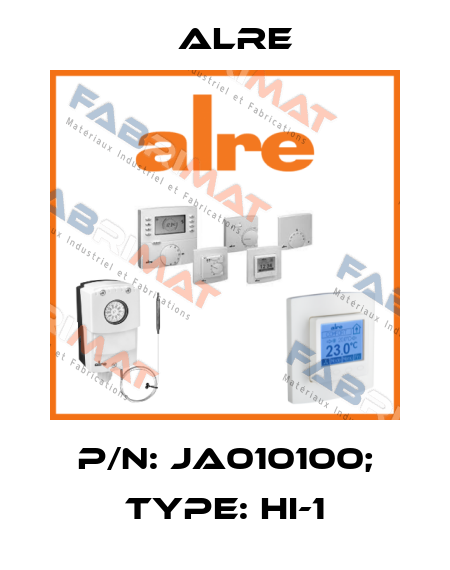 p/n: JA010100; Type: HI-1 Alre