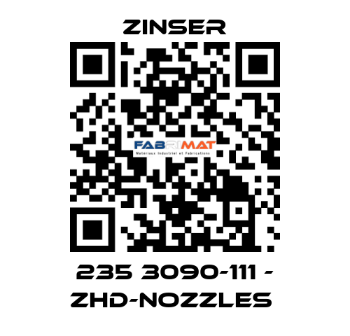 235 3090-111 - ZHD-nozzles  Zinser