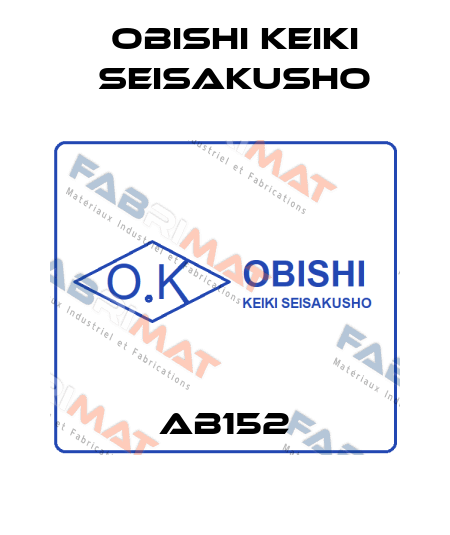 AB152 Obishi Keiki Seisakusho