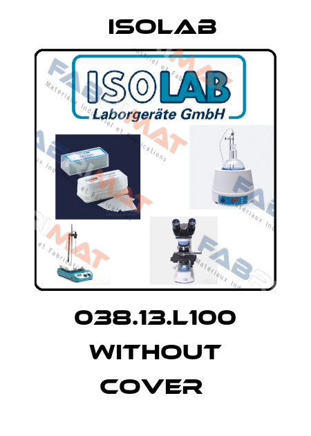 038.13.L100 without cover  Isolab