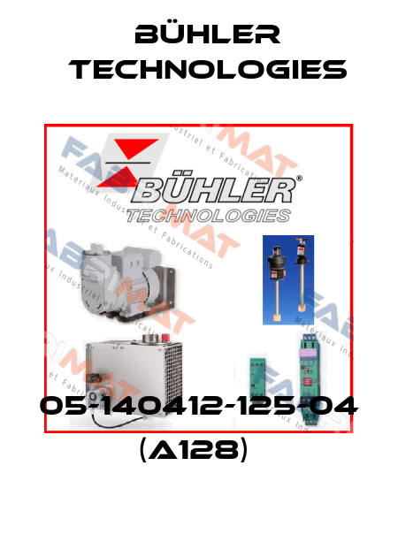 05-140412-125-04   (A128)  Bühler Technologies