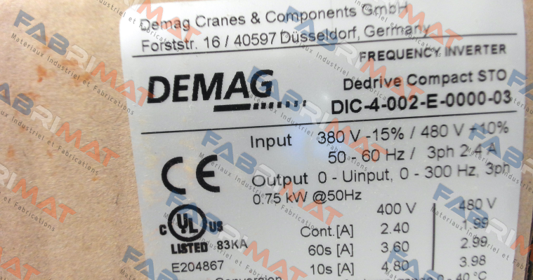 DIC-4-002-E-0000-03 Demag