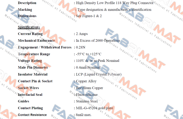 HDLP21118UMDDA0P0 Hypertac (brand of Smiths Interconnect)