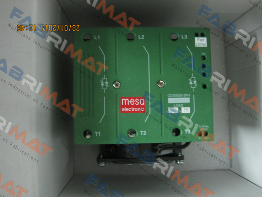 CD3000S 2PH/25A/-/480V/NO/SSR/ZC/NF/EM  old code / new code DS202540SZ000020 -  UNITA SCR CD3000S 2PH/25A/480V/NO/SSR/ZC/NF/-/-/0/EM CD AUTOMATION