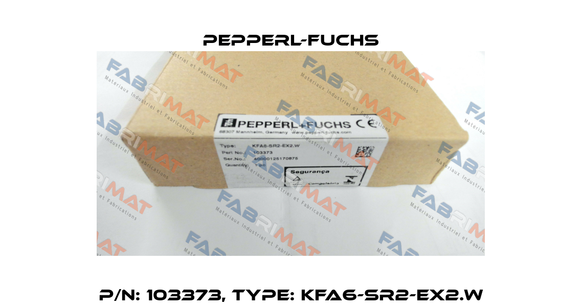 p/n: 103373, Type: KFA6-SR2-EX2.W Pepperl-Fuchs