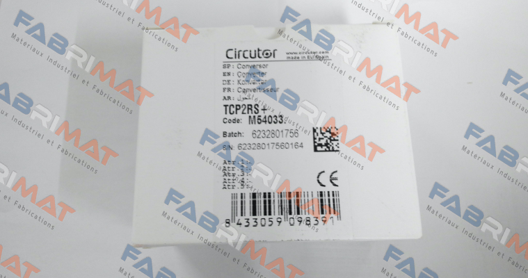 M54033 /TCP2RS+ Circutor