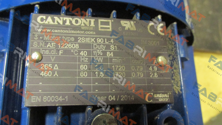 2SIEK 90L-4  Cantoni
