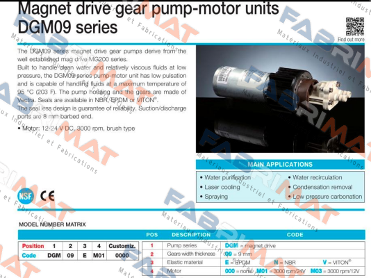 DGM09EABM010000   Fluid-O-Tech