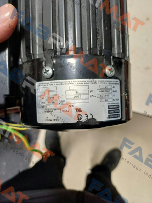 34R6BFCI SN:X760316 BODINE ELECTRIC