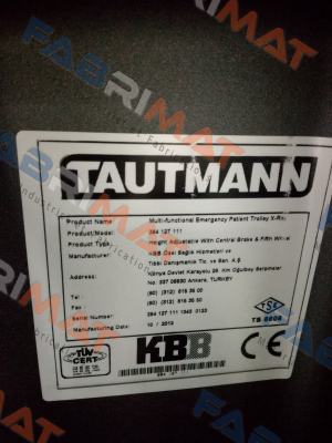 BLOC-O-LİFT for Tautman Model: 294 127 111 Stabilus