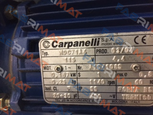 MDC71A6-SO   OEM Carpanelli