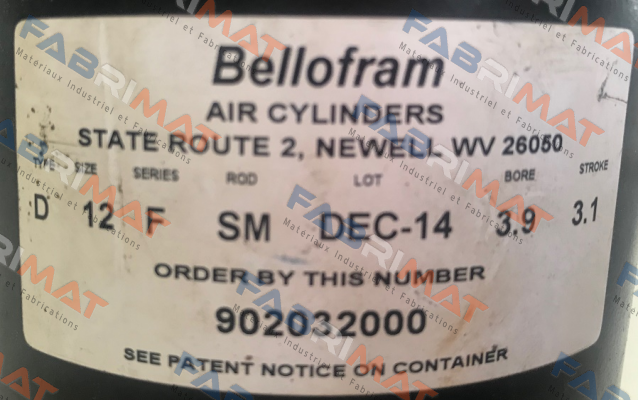 902-032-000 Bellofram
