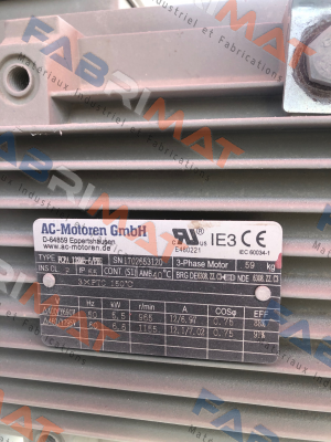 FCPA 132MB-6/PBE  AC Motoren