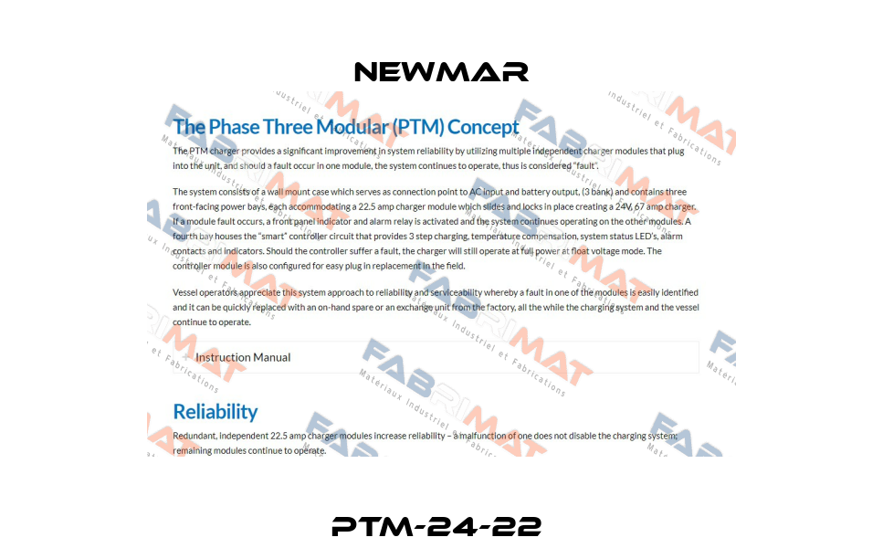 PTM-24-22  Newmar