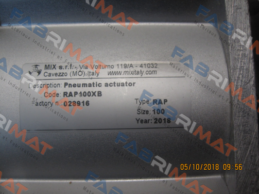 RAP100XB MIX Srl