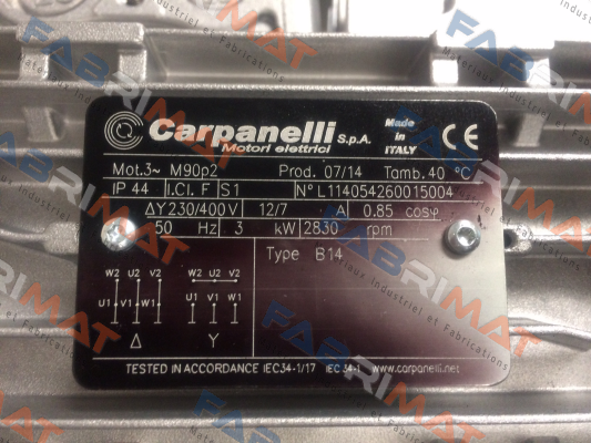 M90 P2 B34 SPECIAL Carpanelli