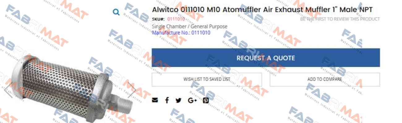 M10-0111010 Alwitco