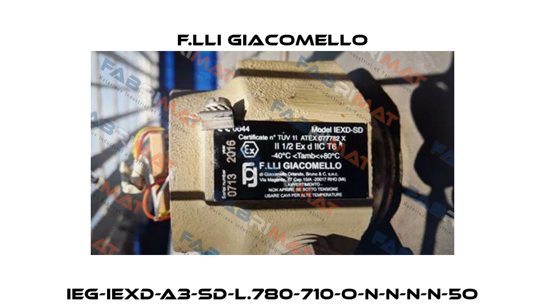 IEG-IEXD-A3-SD-L.780-710-O-N-N-N-N-5O F.lli Giacomello