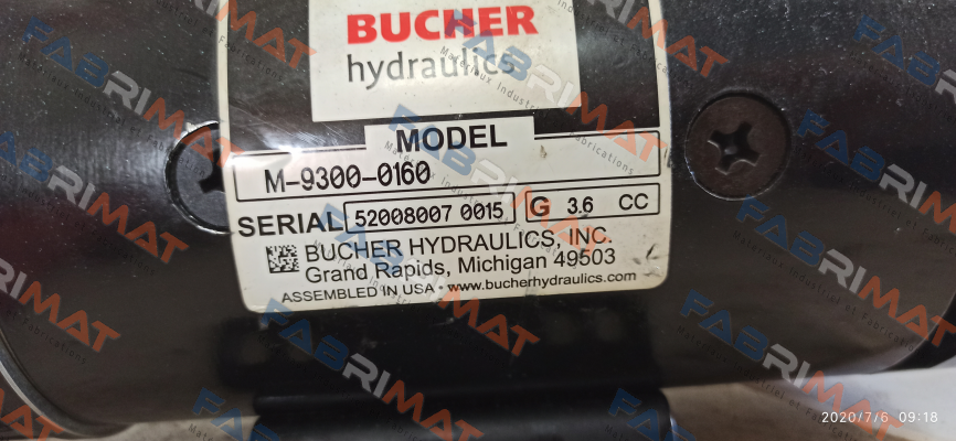 M-9300-0160 Bucher