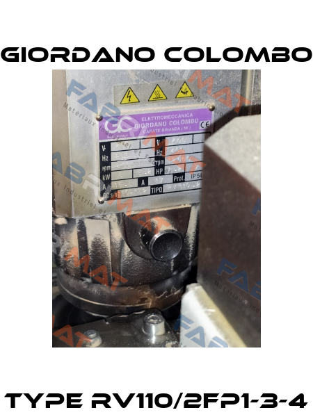 Type RV110/2FP1-3-4 GIORDANO COLOMBO