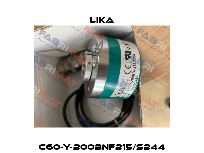 C60-Y-200BNF215/S244 Lika
