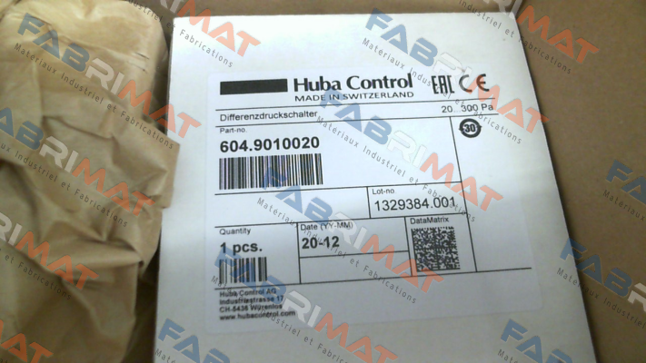 604.9010020 Huba Control