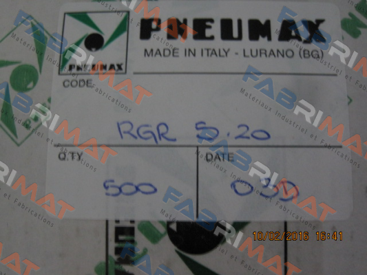 RGR5.20  Pneumax