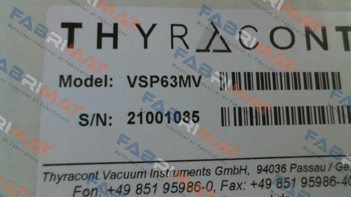 VSP63MV Thyracont