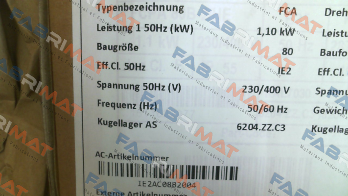 FCPA 80B-2/HE AC Motoren